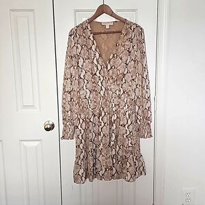 Micheal Kors Sanke print summer dress. XL